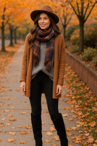 How To Style Leggings For Fall: Chic Outfit Ideas