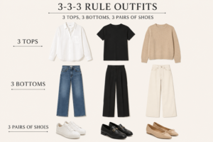 3-3-3 Rule Outfit Ideas to Try