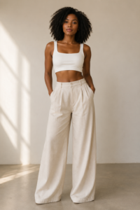 How To Style Wide Leg Pants For Summer